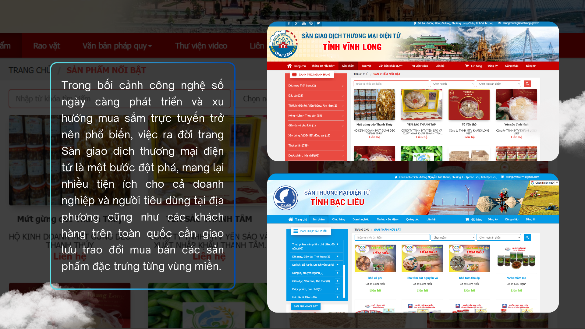 San TMDT Vinh Long